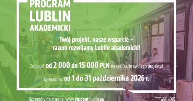 W Lublinie trwa nabór do miejskiego programu „Lublin Akademicki”. Wnioski o dofinansowanie można składać do 31 października.